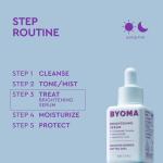 BYOMA Brightening Serum (30ml) Brightening and Hydrating Face Serum with Hyaluronic Acid, Niacinamide and Ceramides - For Glowing and Radiant Skin