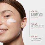 Mineral Sunscreen SPF 50 Face, Zinc Oxide Sunscreen for Acne Prone Skin Sensitive Skin, Soothing Sun Cream SPF 50, UV Clear Broad-Spectrum, Lightweight, Non-Greasy, 50ml