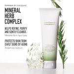 bareMinerals SKINLONGEVITY Face Cleanser - Cream-to-Foam Cleanser with Mineral Herb Complex, Removes Makeup & Sunscreen, Strengthens Skin Barrier, Purifies Without Stripping, Gentle for All Skin Types