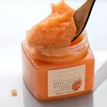 Sunday Rain Polishing Body Scrub for Extra Smooth & Soft Skin, Vegan and Cruelty-Free, Tropical Mango Butter and Coconut Oil, 265g