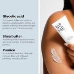 Nip + Fab Glycolic Fix Body Scrub, Made in the UK, Exfoliating Treatment with Glycolic Acid, 6.76 oz (200 ml), Smooths and Refines Skin, Ideal for Rough and Bumpy Skin, For Radiant Skin