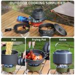 aiGear 3-Piece Non-Stick Camping Cookware Set
