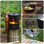 aiGear 3-Piece Non-Stick Camping Cookware Set