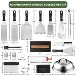 35-Piece Flat Top Grill Accessories Set