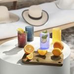 Khen Shatterproof Highball Glasses Set of 6