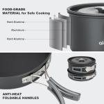 17-Piece Camping Cookware Set with Kettle