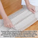 Alynsehom Boho Macrame Table Runner with Tassels