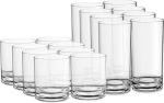 Unbreakable Acrylic Drinkware Set of 16