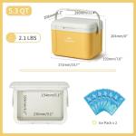 Naturehike 5.3 QT Portable Insulated Cooler