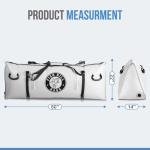 Insulated Waterproof Fish Cooler Bag for Outdoor Use