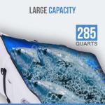 Insulated Waterproof Fish Cooler Bag for Outdoor Use