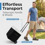 30QT Portable Wheeled Cooler for Outdoor Fun