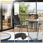 Shintenchi 6-Piece Patio Dining Set with Umbrella