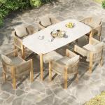 7-Piece Weatherproof Outdoor Dining Set for Patios