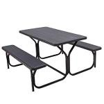 Giantex Outdoor Picnic Bench Set for Camping