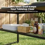 TinFrey 3-Piece Outdoor Dining Set with Umbrella