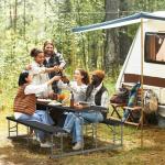 VINGLI Portable Folding Picnic Table and Bench Set