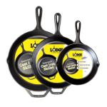 Lodge Cast Iron Skillet Set - PFAS-Free Non-Stick