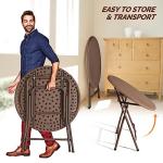 VINGLI 32" Round Folding Table for Outdoor Events