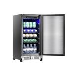 15" Outdoor Beverage Refrigerator, Holds 120 Cans