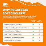 Polar Bear 12-Pack Insulated Soft Cooler Bag