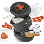 12-Piece Lightweight Camping Cookware Set