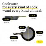 Lodge Cast Iron Skillet Set - PFAS-Free Non-Stick