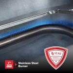 Nexgrill Portable 1-Burner Gas Grill for Outdoors