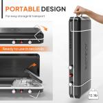 ROVSUN 2-in-1 Portable Camping Stove & Grill