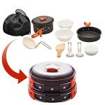 12-Piece Lightweight Camping Cookware Set