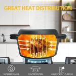 2-in-1 Pre-Seasoned Cast Iron Dutch Oven Set