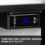 ICEJUNGLE 24-Inch Outdoor Beverage Cooler for 160 Cans