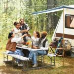 VINGLI Portable Folding Picnic Table and Bench Set