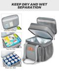 Large Expandable Insulated Tactical Lunch Box