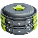 MalloMe Portable Camping Cookware Set for Outdoors