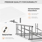 VINGLI Portable Folding Picnic Table and Bench Set