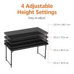 Amazon Basics 4 Ft Portable Folding Dining Table