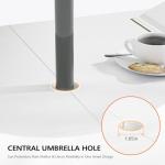 VINGLI Portable Folding Picnic Table and Bench Set