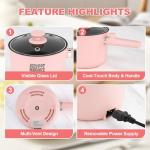 Electric Hot Pot for Easy Noodles and More