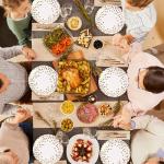 75PC Gold Dot Disposable Party Plates & Napkins