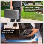 Portable Propane Grill & Camping Stove with Wind Guard