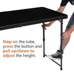 Amazon Basics 4 Ft Portable Folding Dining Table