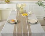 Waterproof Rustic Rectangle Tablecloth for Outdoor Dining