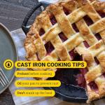 Lodge Cast Iron Baking Set for Outdoor Cooking