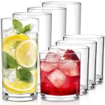 8-Piece Unbreakable Plastic Drinking Glass Set