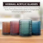 Set of 4 Shatterproof Acrylic Drinking Glasses