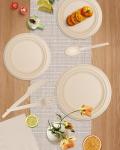 300 Pack Heavy-Duty Compostable Paper Plates Set
