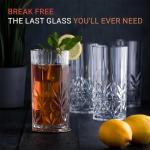 Unbreakable Tritan Drinking Tumblers, Set of 6