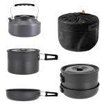 aiGear 3-Piece Non-Stick Camping Cookware Set