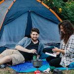 aiGear 3-Piece Non-Stick Camping Cookware Set